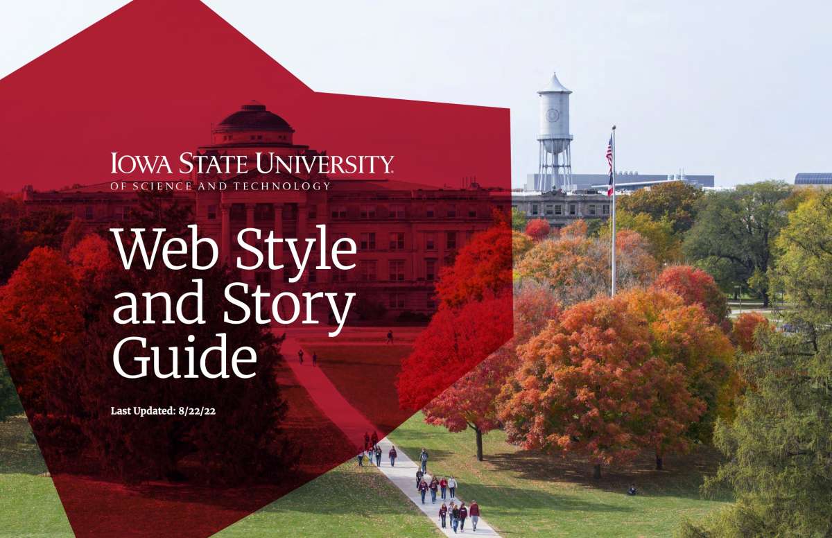 Web Story and Style Guide Cover