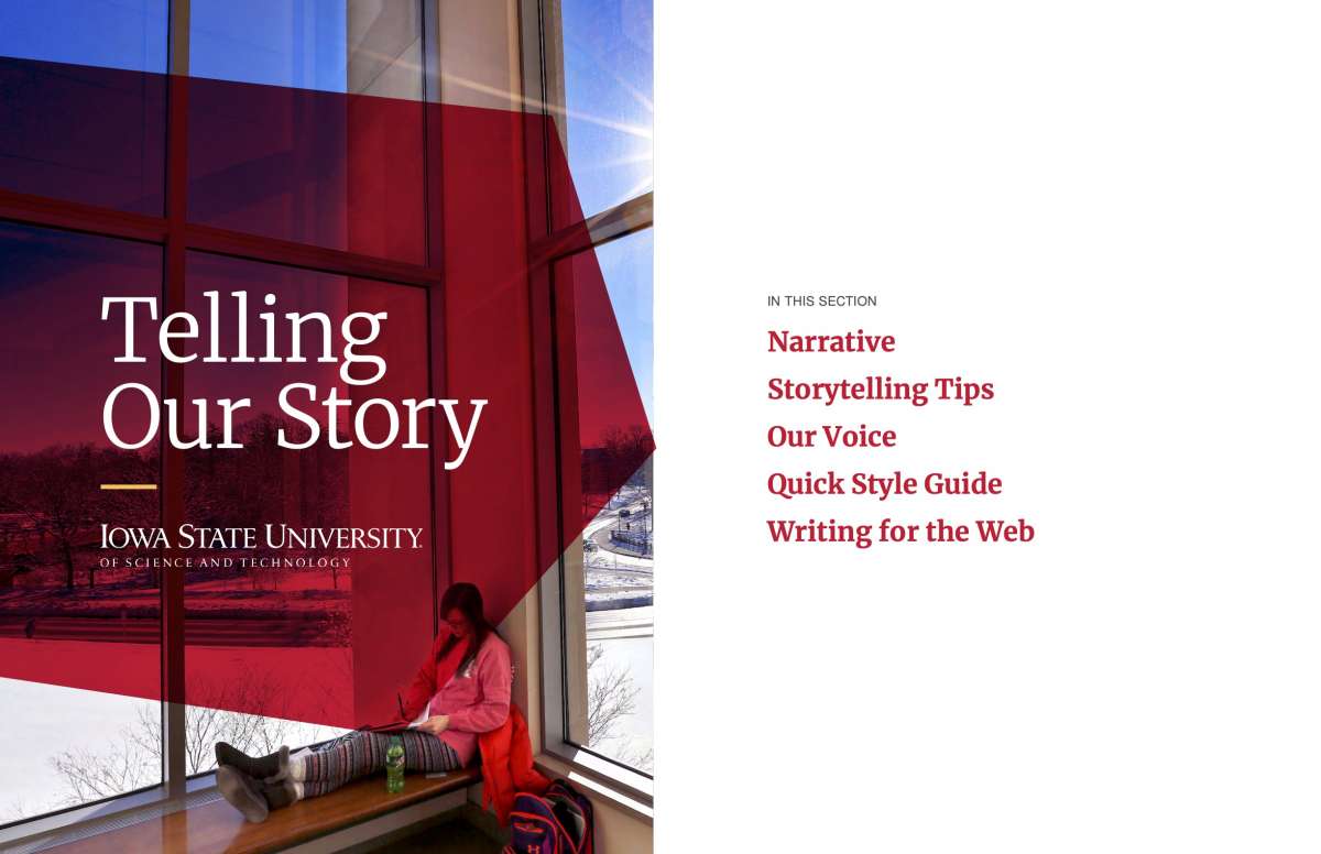 Web Story and Style Guide - Telling Our Story
